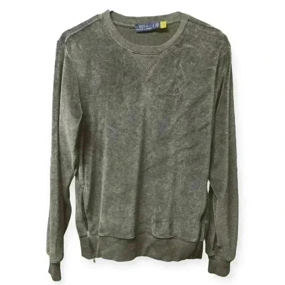 Ralph Lauren women’s Crewneck Sweatshirt | Heather Gray | Casual Long Sleeve SP